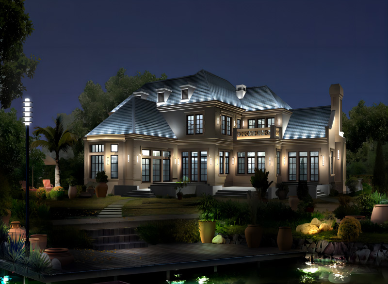 温州华侨花园照明工程