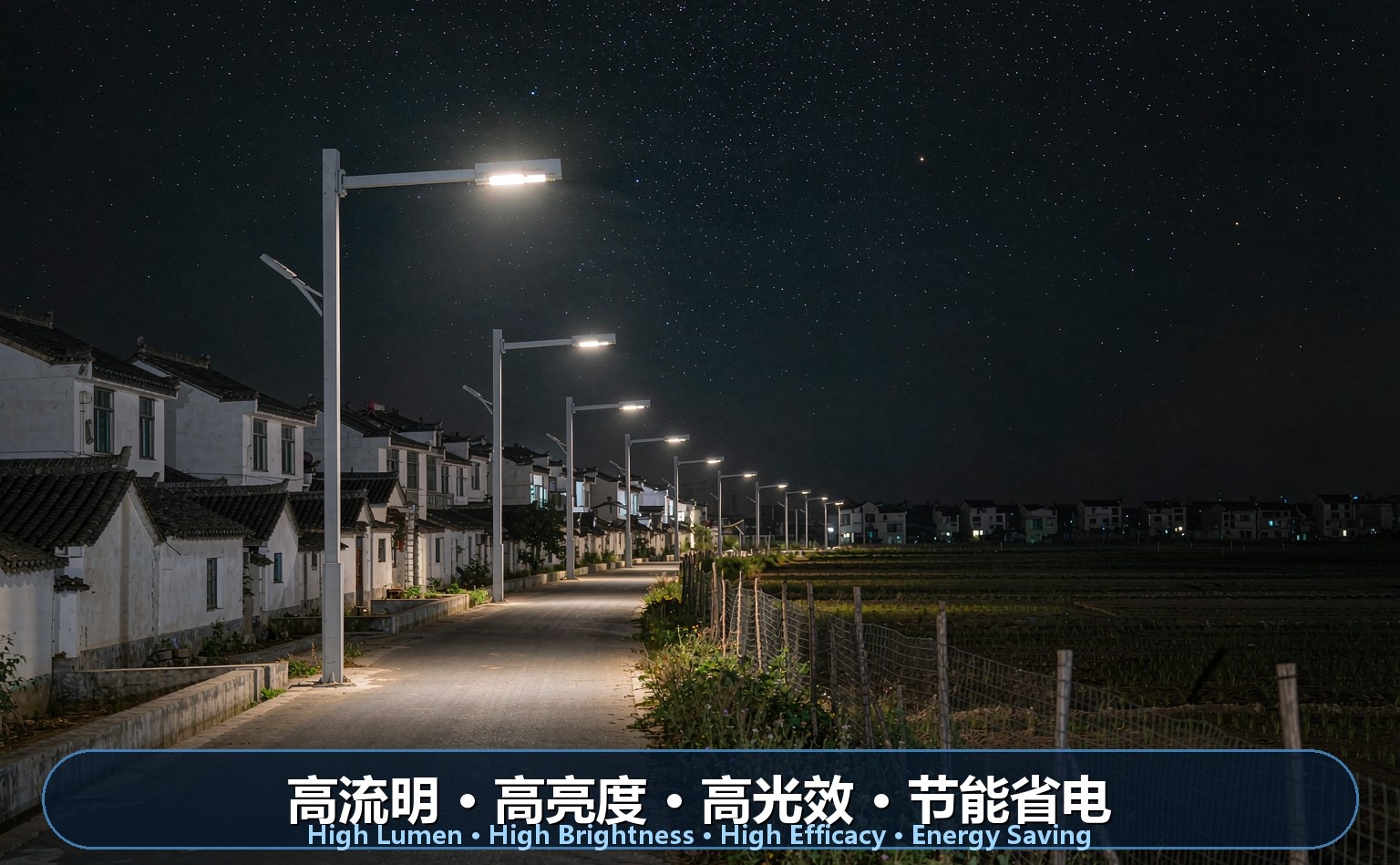 乡村亮化路灯LED照明 乡村亮化路灯LED照明
