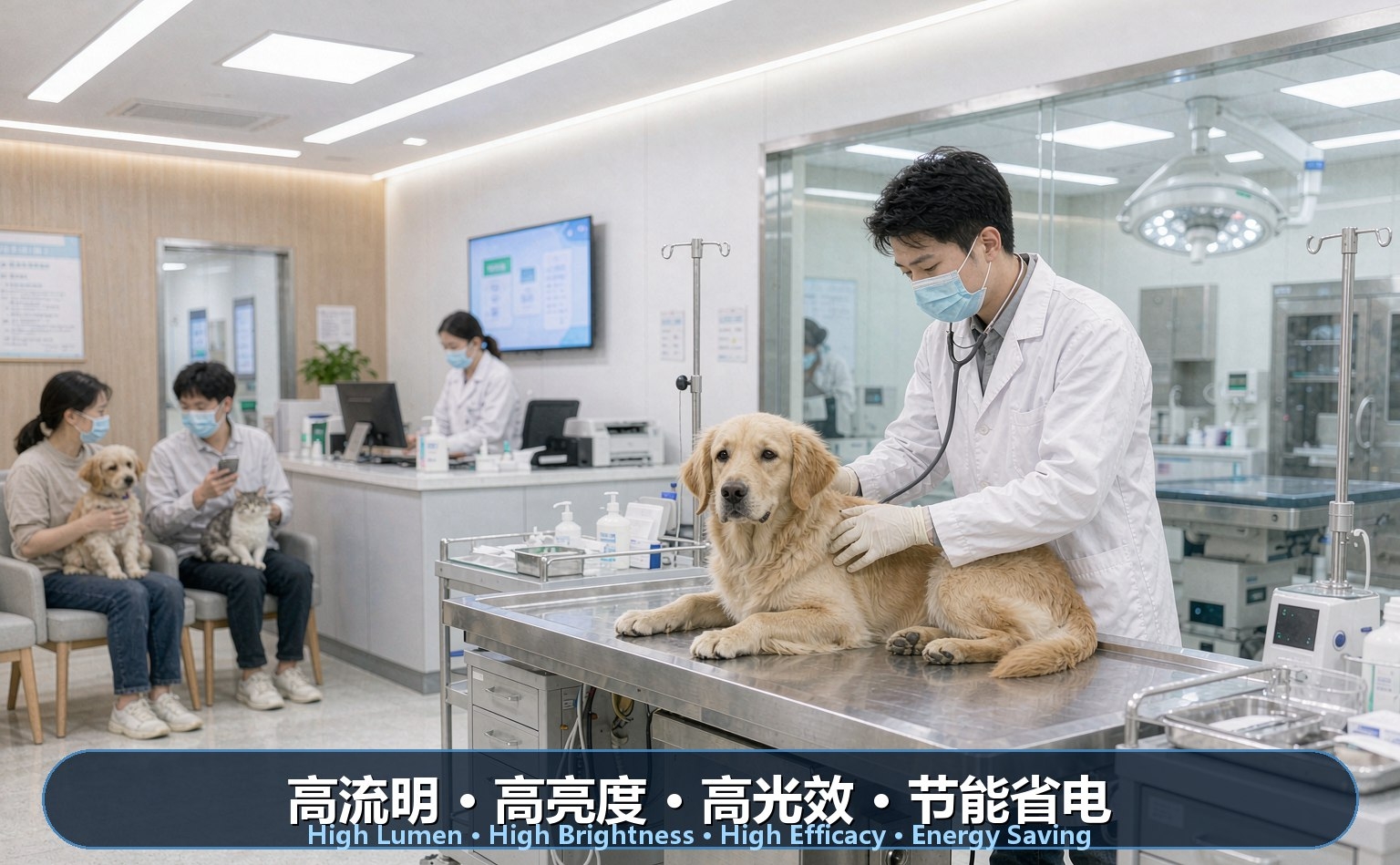 大型宠物诊疗中心LED照明 大型宠物诊疗中心LED照明