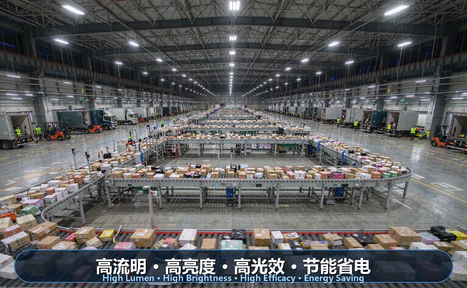 快递中转分拨中心LED照明 快递中转分拨中心LED照明