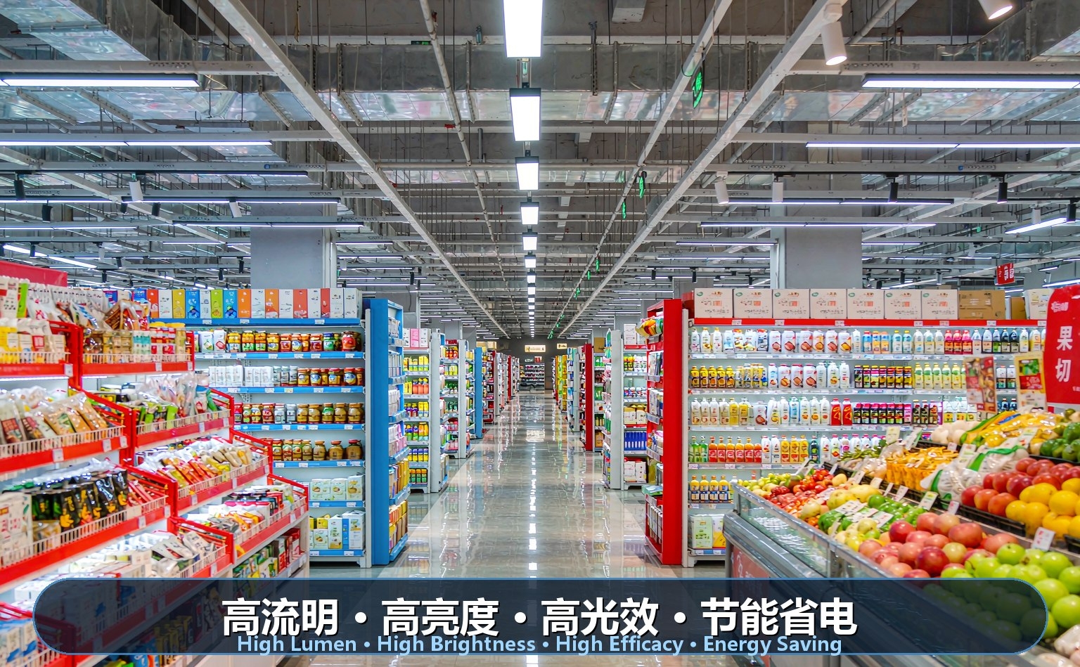 大型连锁大卖场LED照明 大型连锁大卖场LED照明
