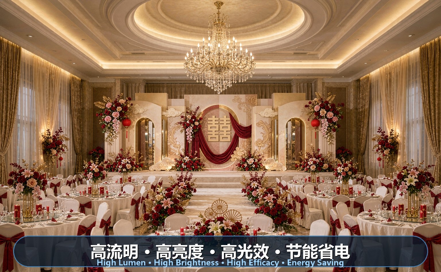 酒店宴会厅LED照明 酒店宴会厅LED照明
