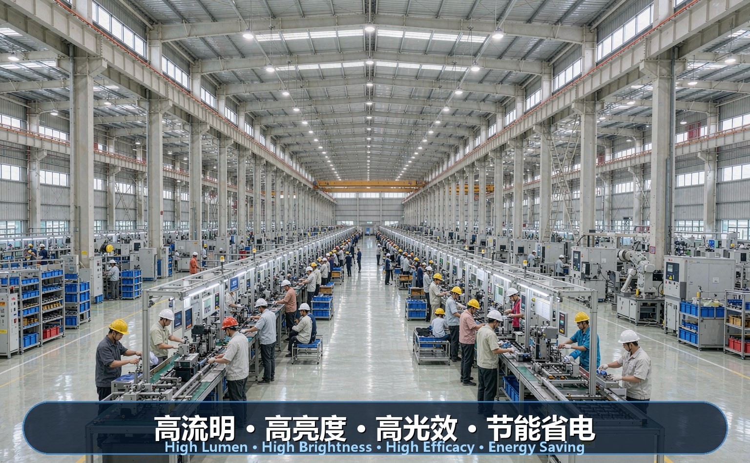 大型生产制造厂房LED照明 大型生产制造厂房LED照明