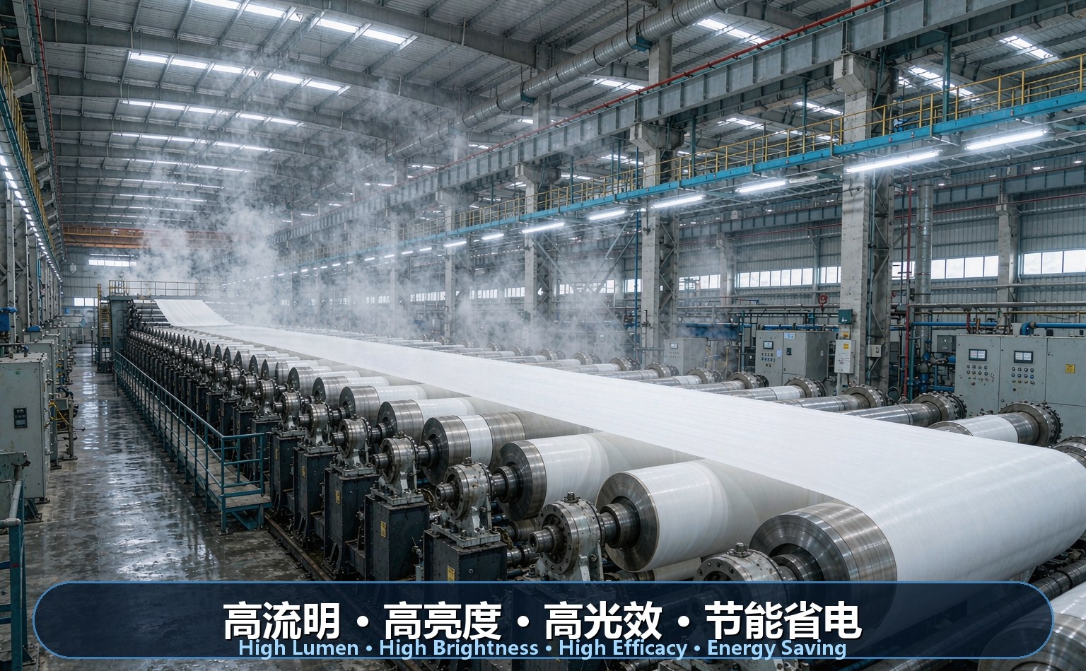 造纸厂房LED照明 造纸厂房LED照明