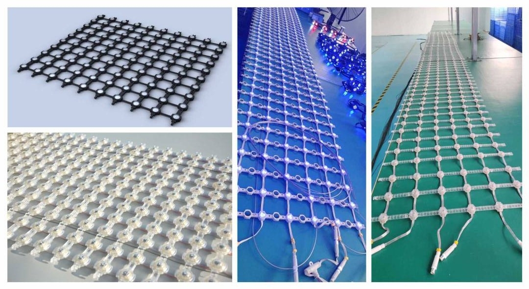 XY-WGP-001 LED网格屏｜LED Mesh Scr